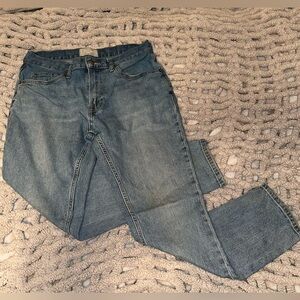 Everlane Women's Straight Slim Fit Jeans in Light Blue Size 31 x 30